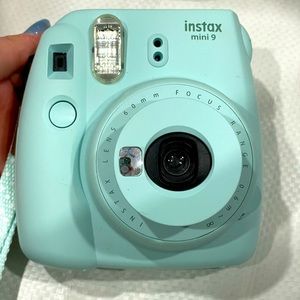 Instax mini 9 Polaroid camera! 📸🩵